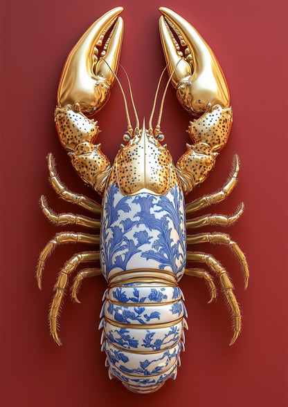 Red &amp; Gold Lobster - 5.jpg
