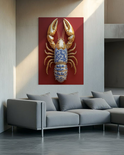 Red &amp; Gold Lobster - 2.jpg