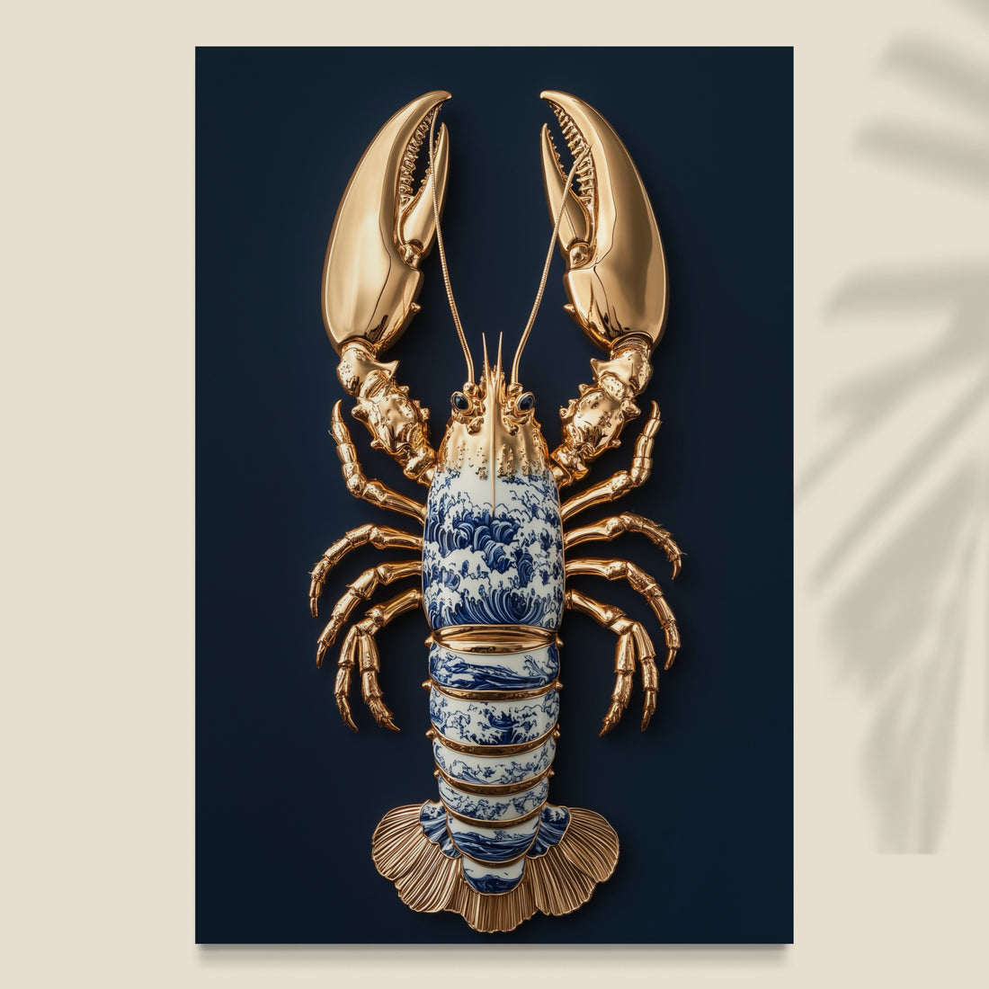 Gold &amp; Blue Lobster - 1.jpg