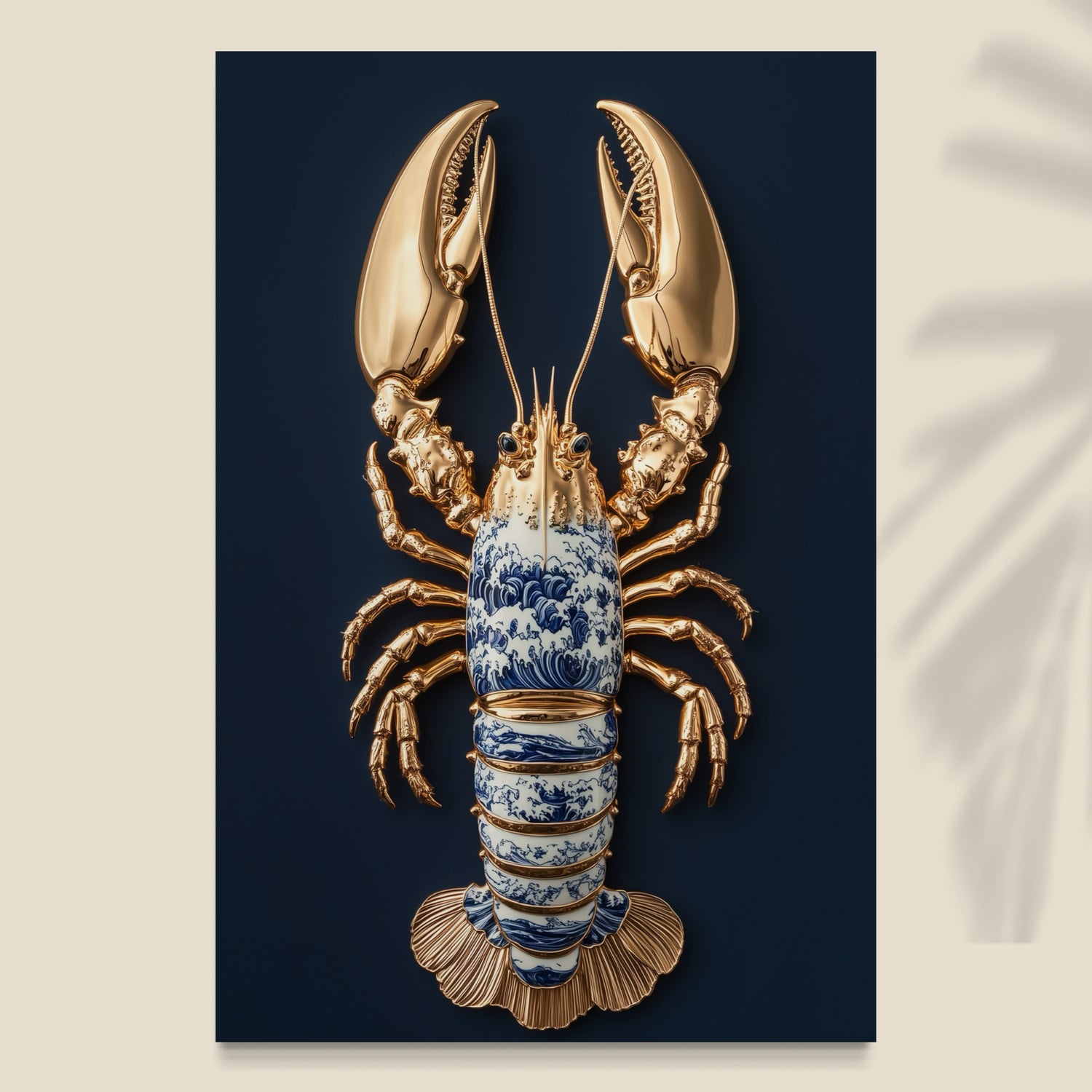Gold &amp; Blue Lobster - 1.jpg