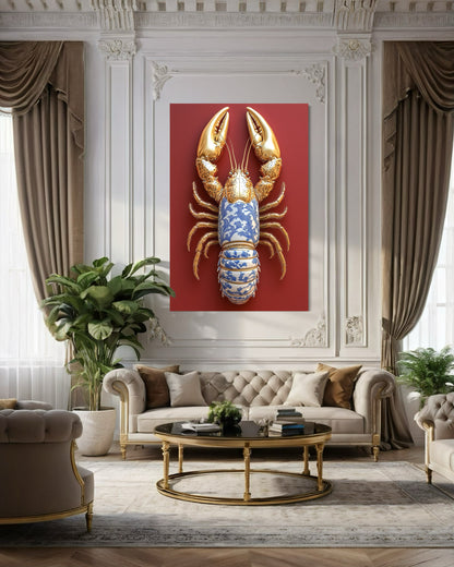 Red &amp; Gold Lobster - 3.jpg